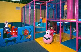 Super Party Playland's indoor playground for infants and toddlers