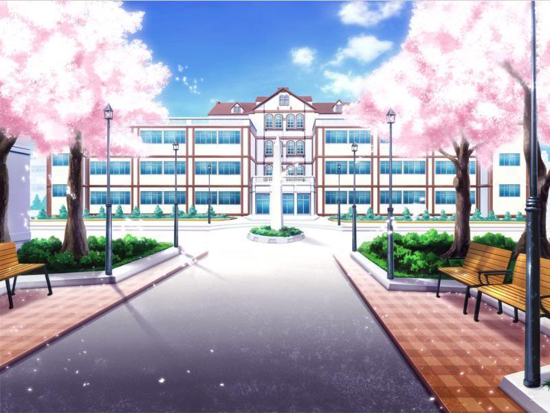 anime academy building