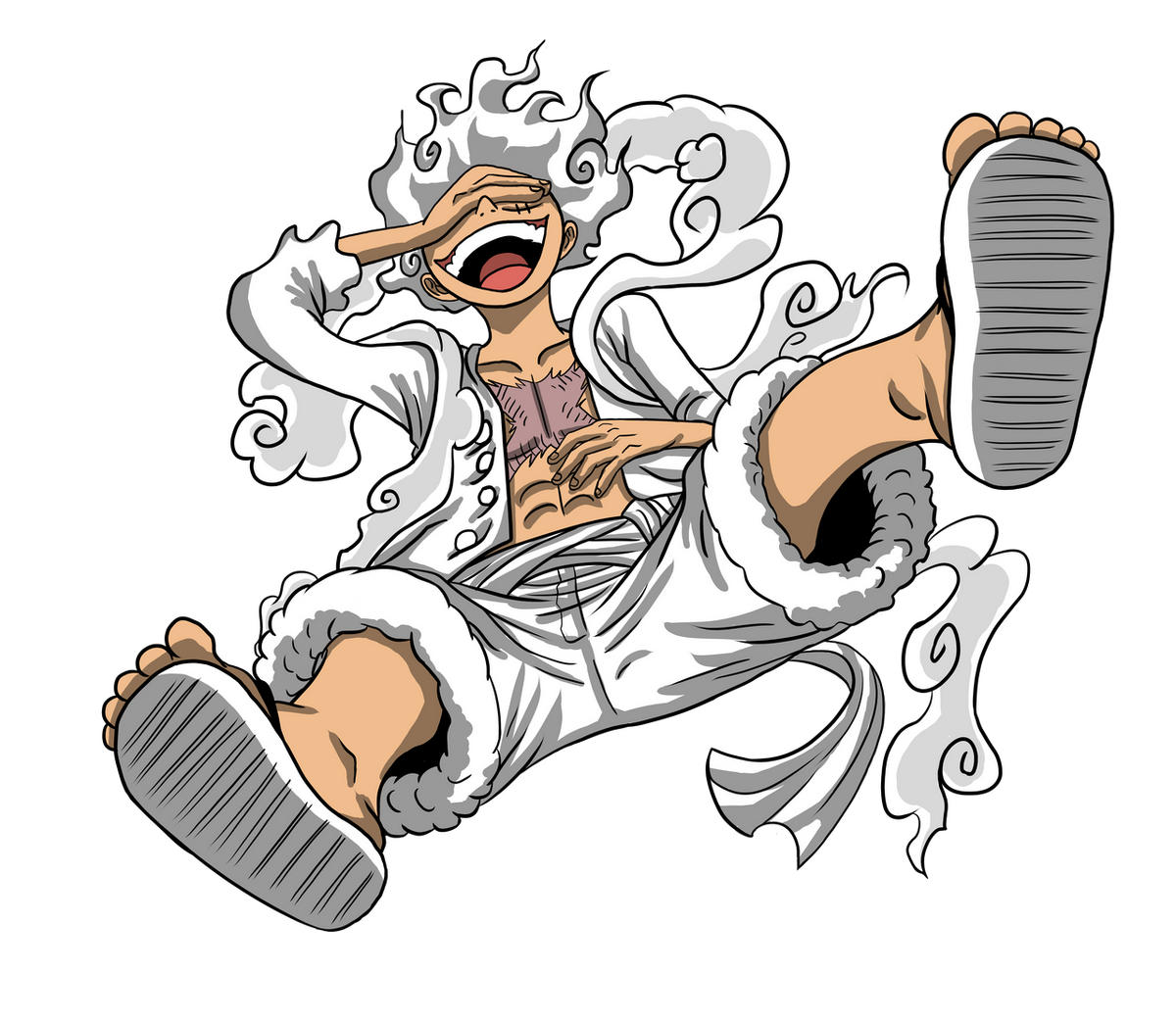 Monkey D. Luffy (Gear 2) weeaboonerd - Illustrations ART street