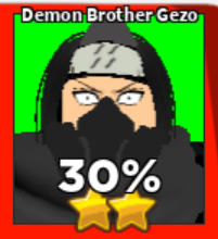 Demon Brother Gezo | Anime Brawl: All Out Wiki | Fandom