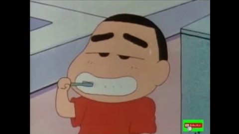 Crayon Shin Chan Anime Brushing Teeth Scenes Wiki Fandom Tooth brushing is an educational short film about the right way to brush teeth starring the peanuts gang. crayon shin chan anime brushing teeth