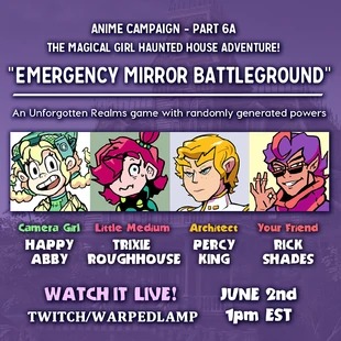 Episode 6a - Emergency Mirror Battleground | Anime Campaign Wikia | Fandom