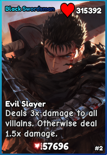 Black Swordman | Anime Card Battle Wiki | Fandom