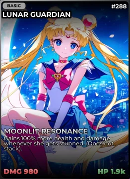 Card Index - Lunar Guardian | Anime Card Clash official Wiki | Fandom