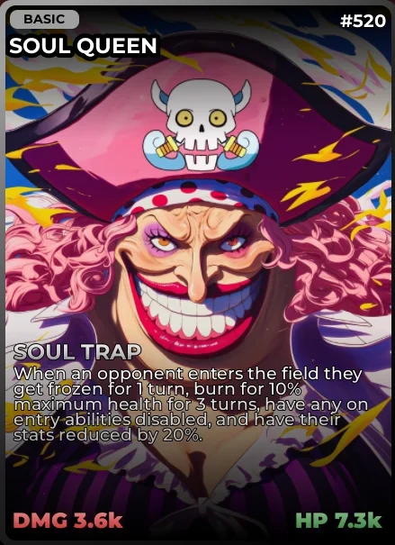 Card Index - Soul Queen | Anime Card Clash official Wiki | Fandom