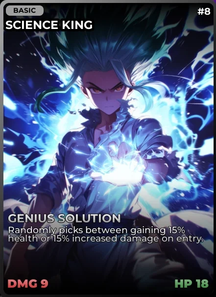 Card index - Science King | Anime Card Clash official Wiki | Fandom