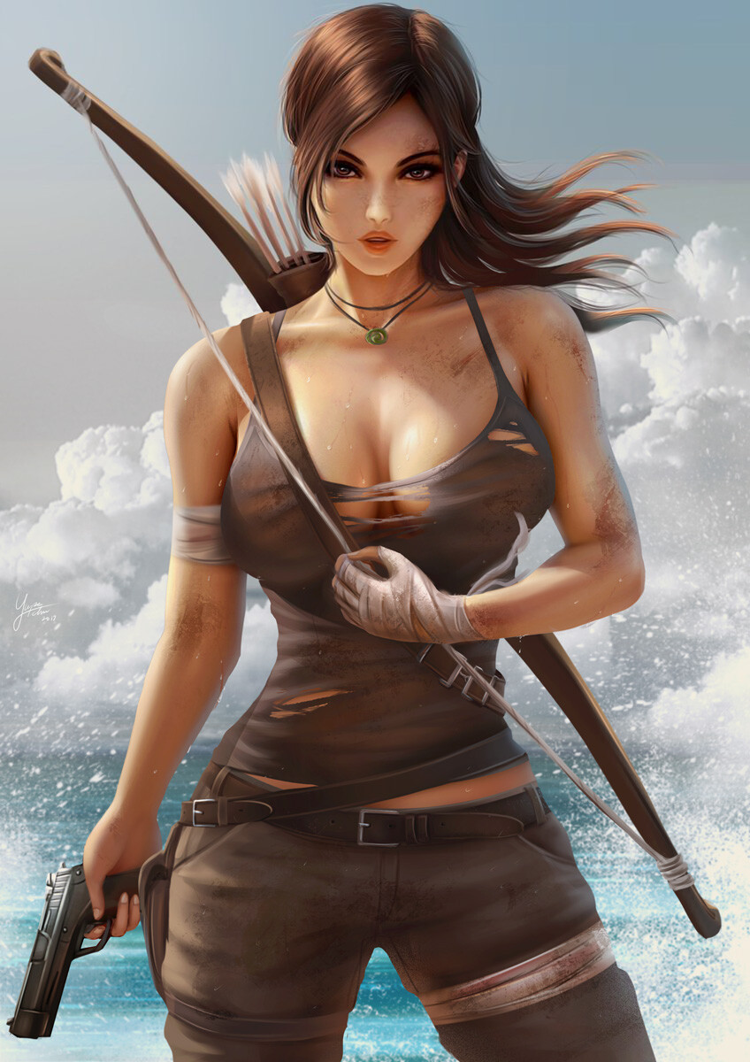 Lara croft cyberpunk фото 55