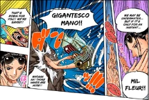 Mil Fleur: Gigantesco Mano
