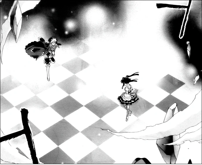 Осколки памяти Эрики в её внутреннем мире