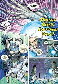 Dragon king's lightning ball