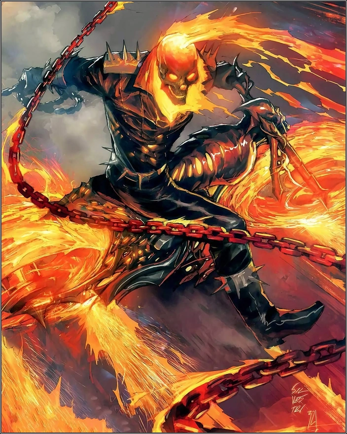 Johnny Blaze art-2