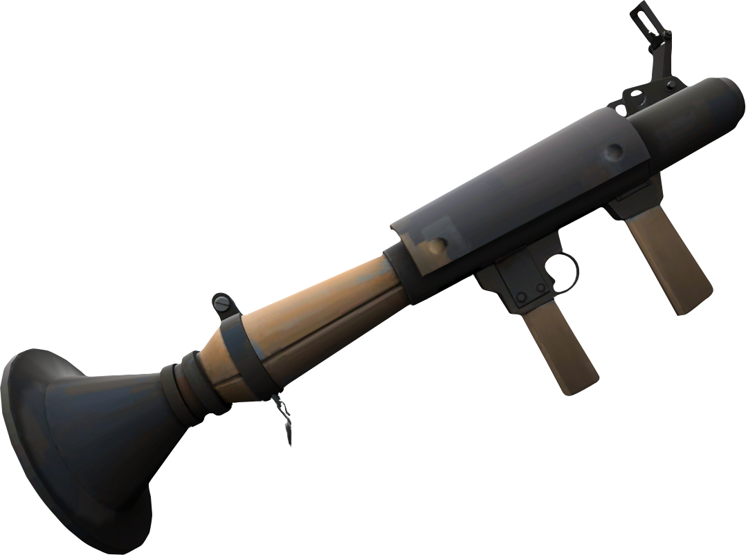 Тренировочный ракетомет тф2. Team Fortress 2 ракетомет. Ракетомет солдата тф2. Tf2 базука солдата. Базука солдата тф2.