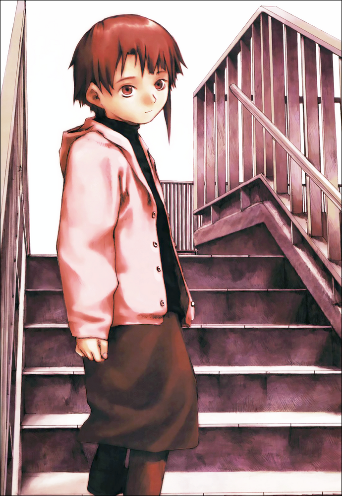 Serial experiments lain restore. Lain iwakura art. Эксперименты лэйн. Эксперименты лэйн 11 серия. Mxr ab box.