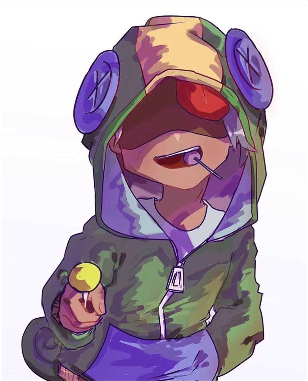 Фото на аву бравл старса Леон (Brawl Stars) Anime Characters Fight вики Fandom