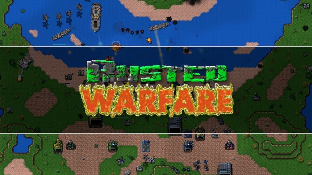 Rusted warfare карта земли