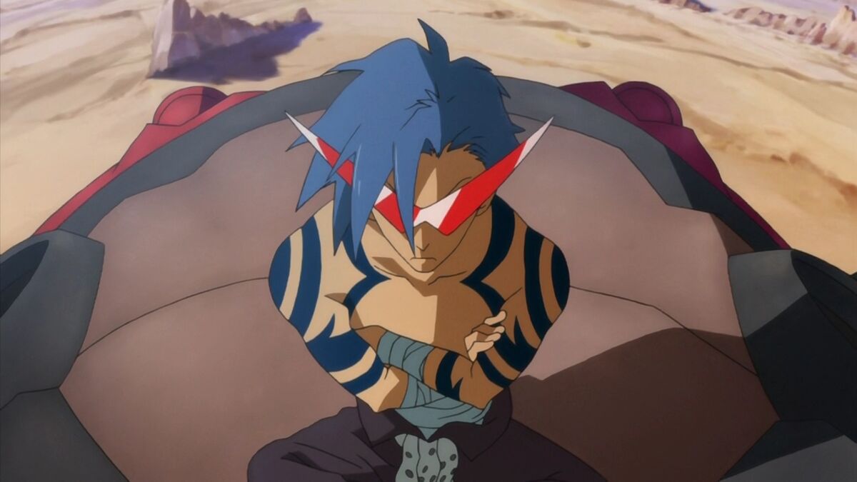 Kamina Gurren Lagann аниме