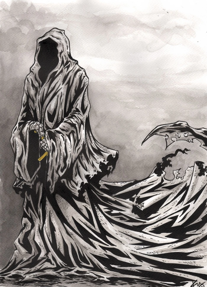 Назгул тату эскиз