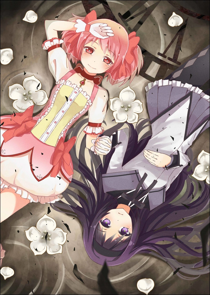 Девочка волшебница арт. Девочка волшебница арт. Мадока магика. Девочка волшебница арт. Мадока магика.