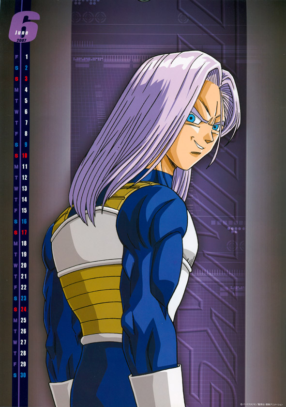 Dragon Ball Z Trunks Do Futuro Cabelo Longo Mrpunkha