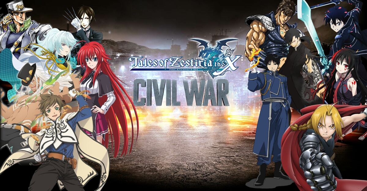 Tales of Zestiria the X Civil War Anime Cinematic Universe Wiki Fandom