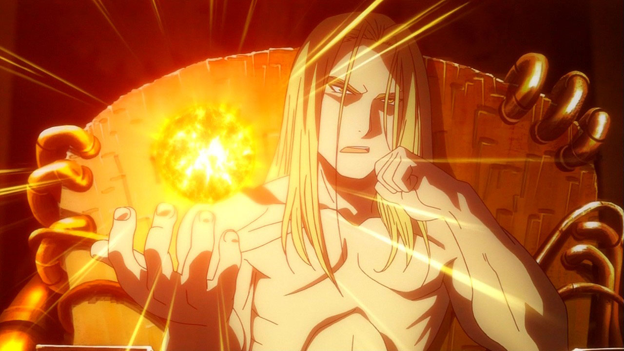 In the Fullmetal Alchemist: Brotherhood anime, how is the Father