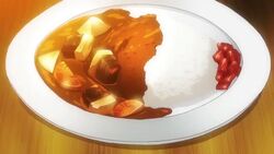 Itadakimasu Anime  Food Curry rice Fake food