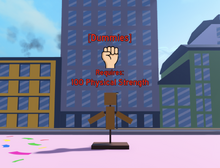 Strength Anime Fighting Simulator Wiki Fandom - roblox anime fighting simulator training areas