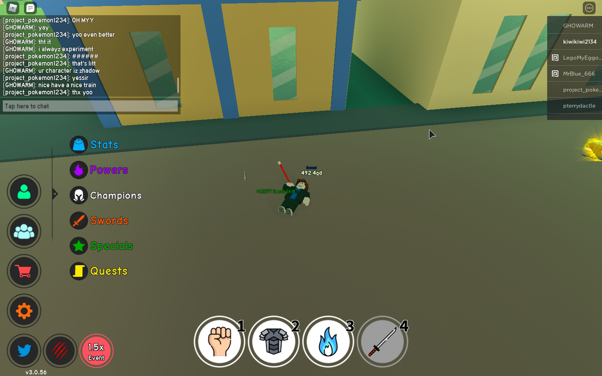 SERVIDOR VIP de GRAÇA no PROJECT SLAYER do ROBLOX