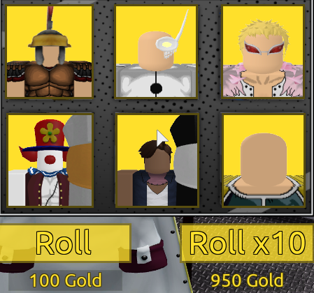 Gold Summon, Anime Mania (Roblox) Wiki