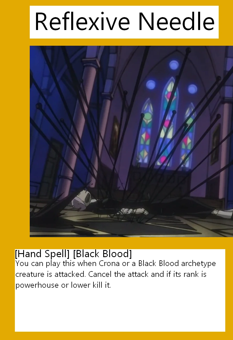 Reflexive Needle | Anime Showdown 2 Wiki | Fandom