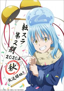 Tensei Shitara Slime Datta Ken: segunda temporada suspendida hasta