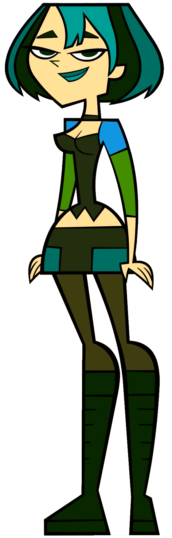 Total Drama Gwen Aesthetic Outfit