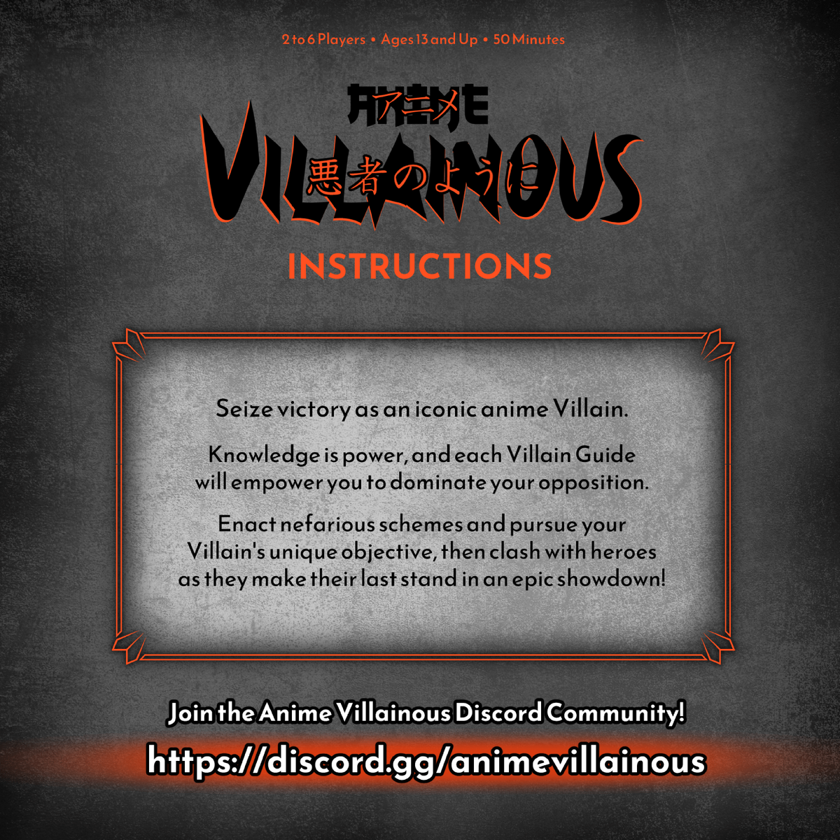 Rulebook | Anime Villainous Wiki | Fandom