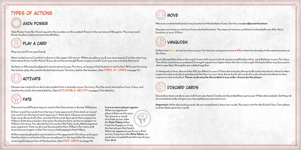 Rulebook | Anime Villainous Wiki | Fandom