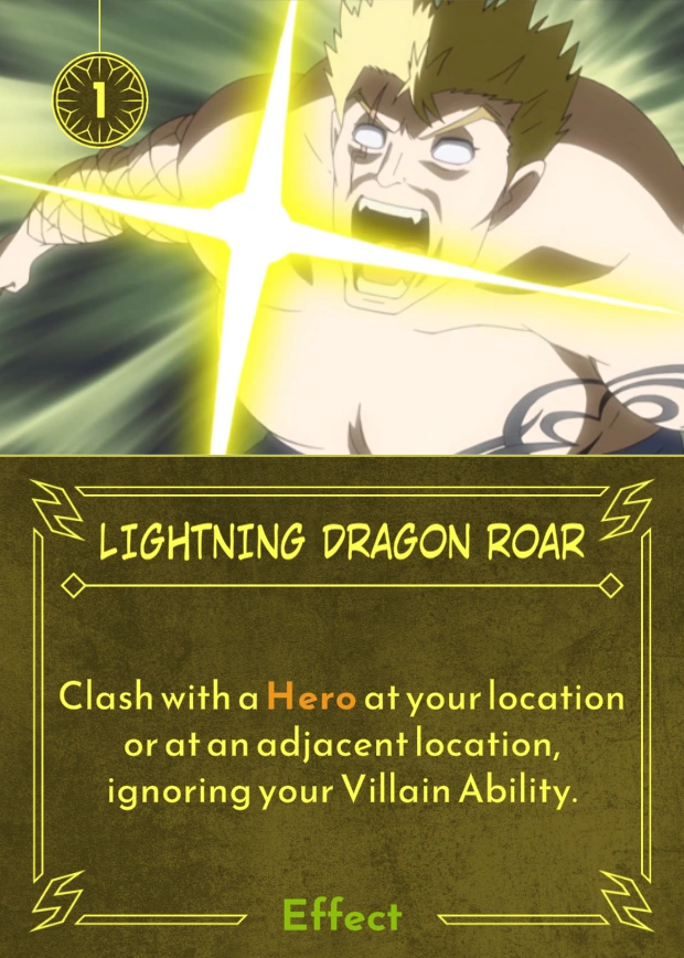 Lightning Dragon Roar Anime Villainous Wiki Fandom