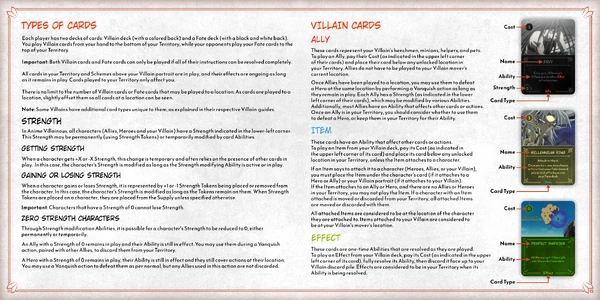 Rulebook | Anime Villainous Wiki | Fandom