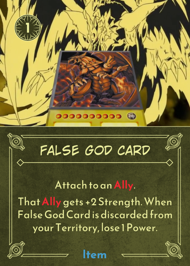 False God Card, Anime Villainous Wiki