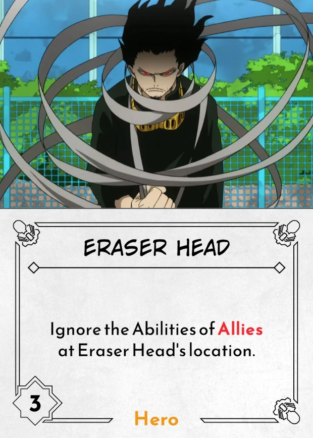 Eraser Head Anime Villainous Wiki Fandom