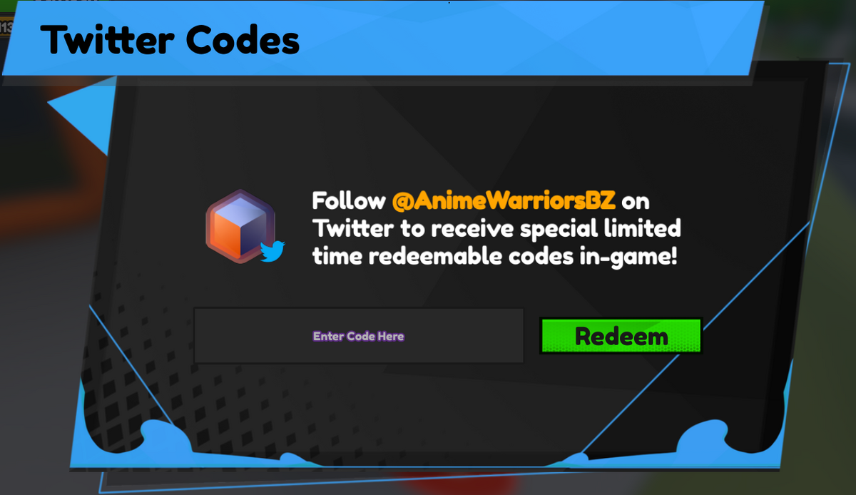 Codes | Anime Warriors Official Info Wiki | Fandom Codes | Anime Warriors Official Info Wiki | Fandom