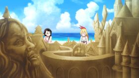 Attack on Titan Beach episode Burgen