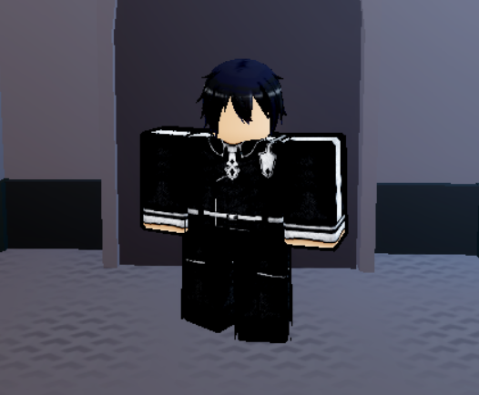 Kirito Anime Battle Simulator Wiki Fandom - kirito shirt roblox