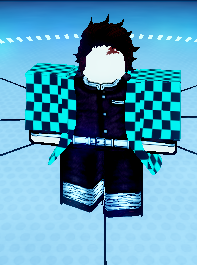 a on X: #Roblox #RobloxClothing Tanjiro Kamado Uniform from the Demon  Slayer (anime) is now available on our Roblox group! +   -   / X