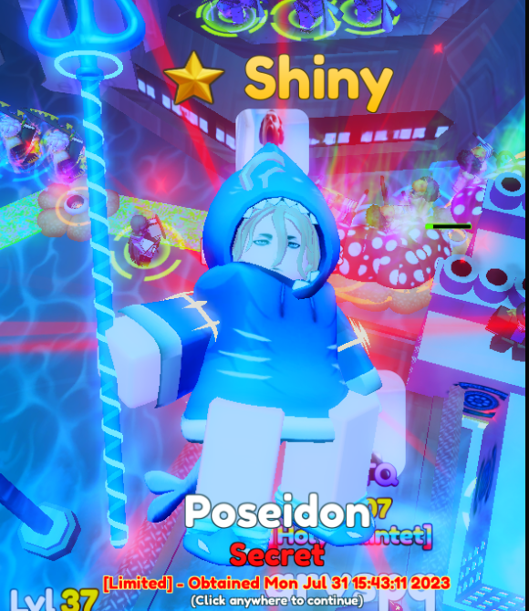 I Got TWO Shiny Poseidon.. In Anime Adventures Update 15.5 