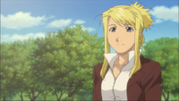 Adult Winry in movie