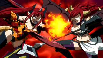 Erza Vs Erza Episode Anime And Manga Universe Wiki Fandom