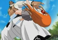  lashes out at Orihime when she tries to protect Ichigo.
