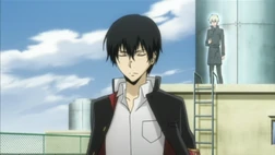 Hibari losing interest in the Trial.