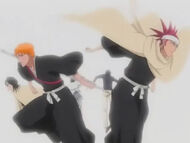 Sado and the others decide to split up from each other.