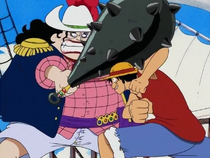 Luffy Fights Alvida