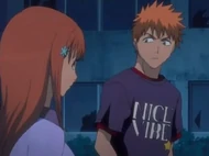 Orihime Apologizes to Ichigo